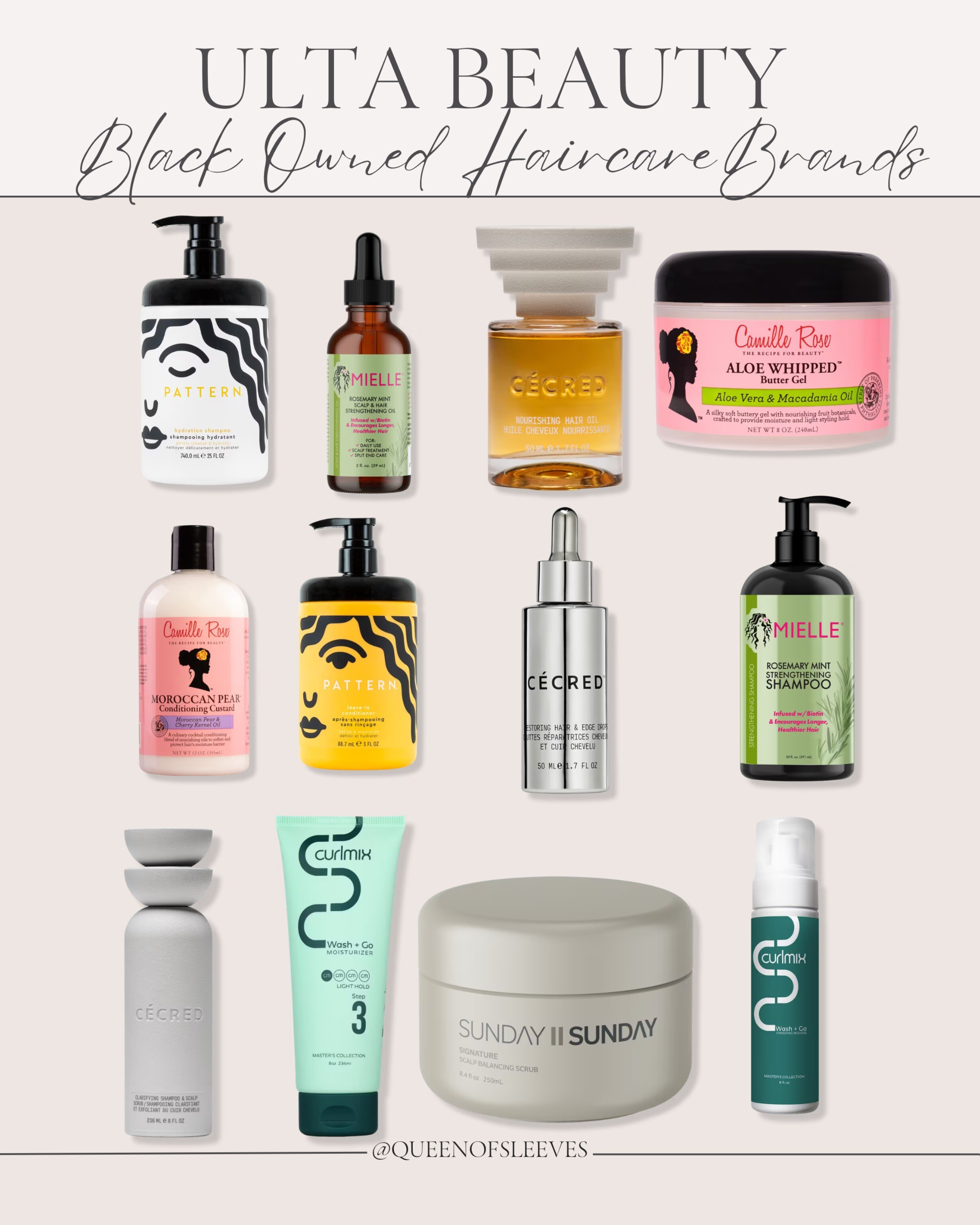 Ulta Beauty Black-owned haircare brands 🤎 From cleansing and scalp care to moisture, growth, and styling, these are some of my favorite haircare staples worth adding to your routine. Great products, great results, and a great way to support Black-owned brands.black owned haircare brands/ulta black owned brands/natural hair products/curly hair routine/coil friendly haircare/scalp care products/hydrating hair products/hair growth products/textured hair essentials/wash day products/clean beauty haircare/protective style haircare/haircare gift ideas

#LTKselfcare #LTKBeauty #LTKSaleAlert