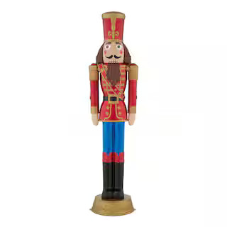 Home Accents Holiday 6 ft. LED Nutcracker 23SV23904 - The Home Depot | The Home Depot