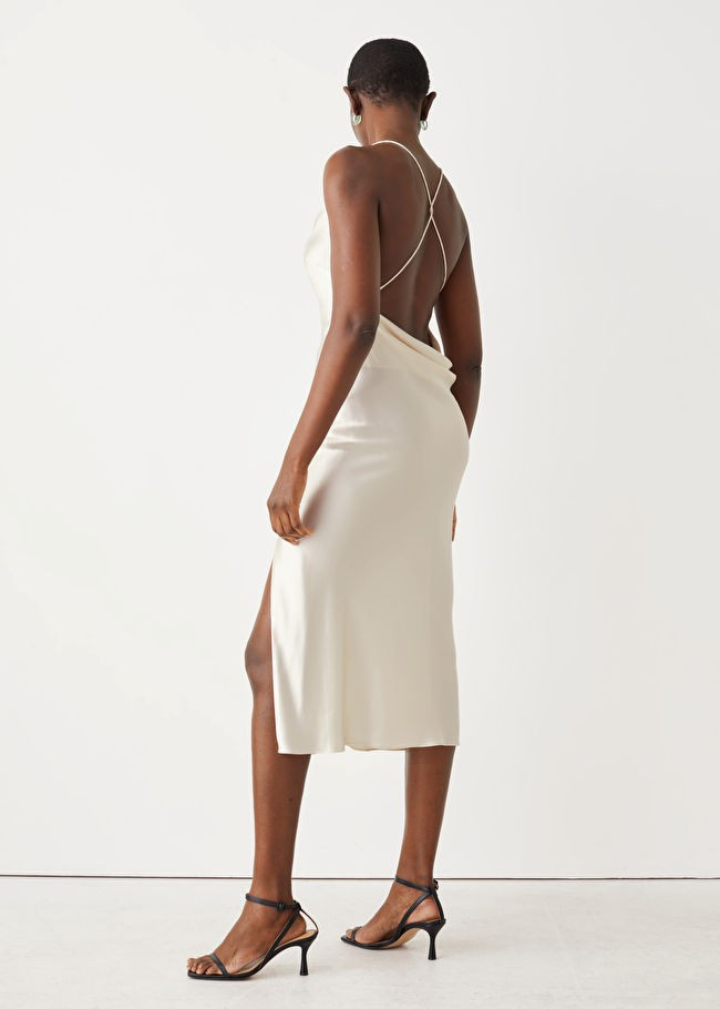 Strappy Satin Midi Dress | & Other Stories (EU + UK)
