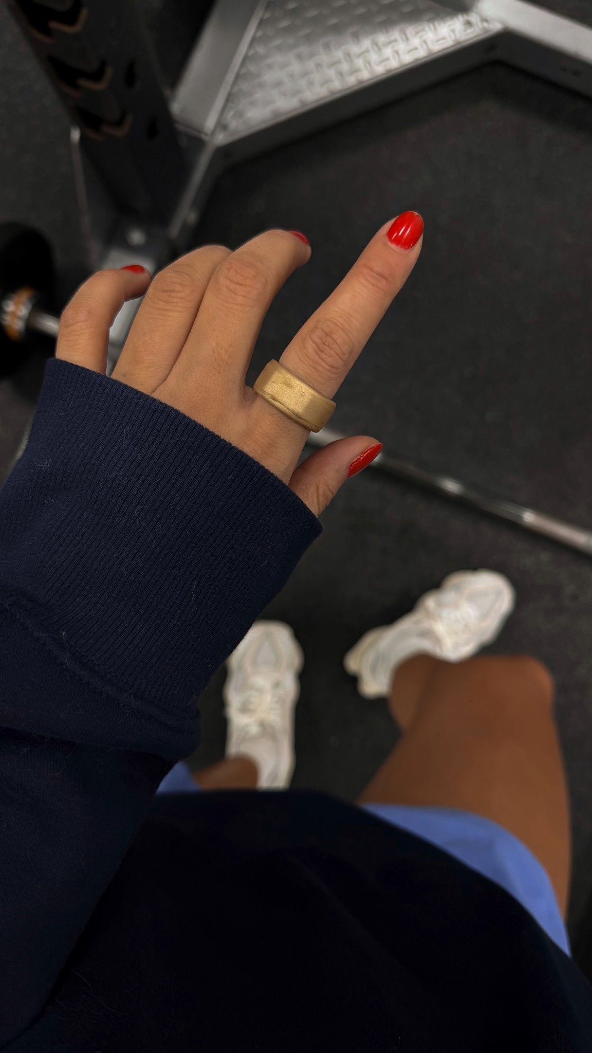 Oura ring protective cover for the gym! 