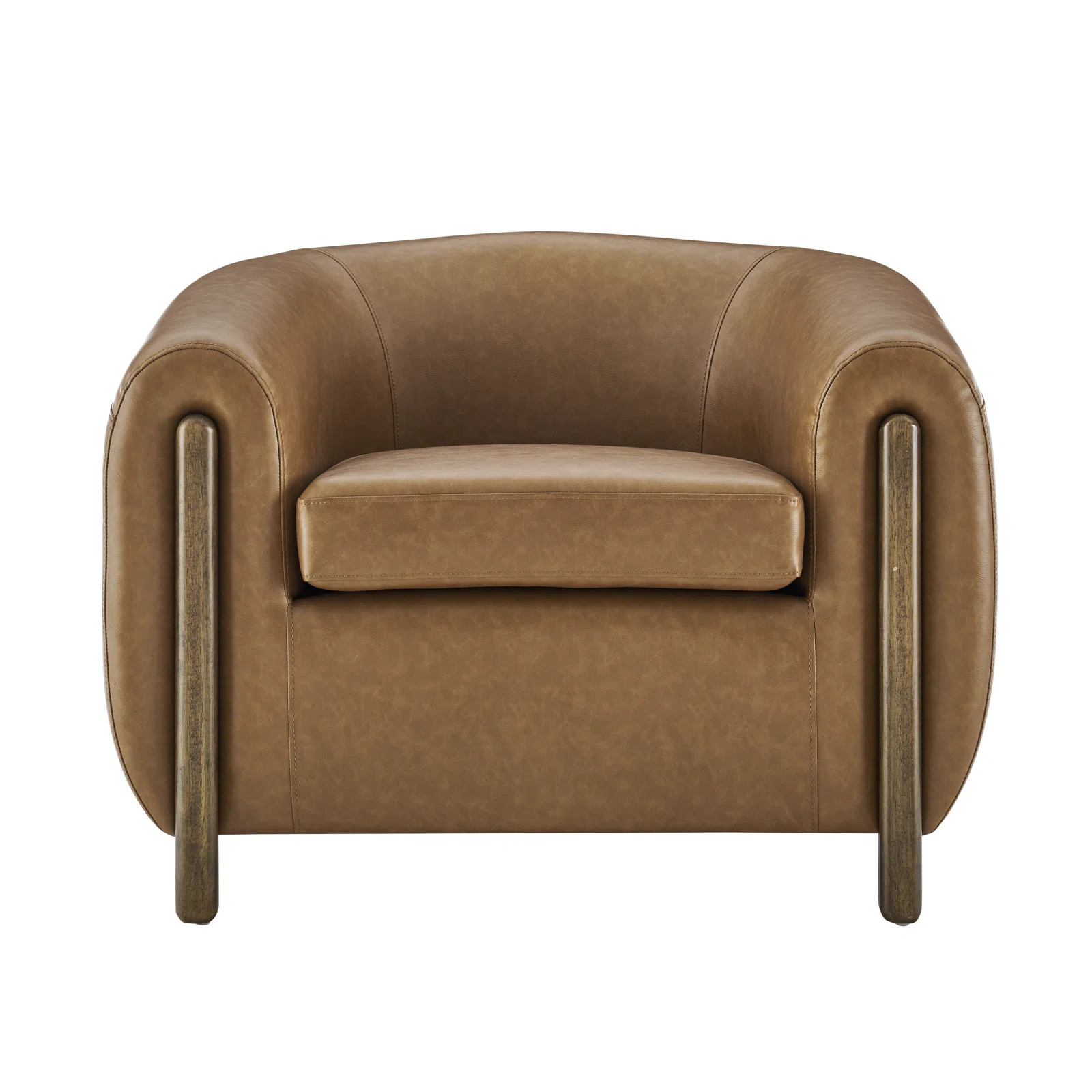 Leamon Upholstered Barrel Chair | Wayfair North America