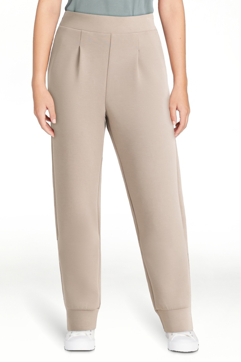 Avia Women's and Women's Plus ScubaKnit Pleat Joggers with Pockets, Size XS-4X | Walmart (US)