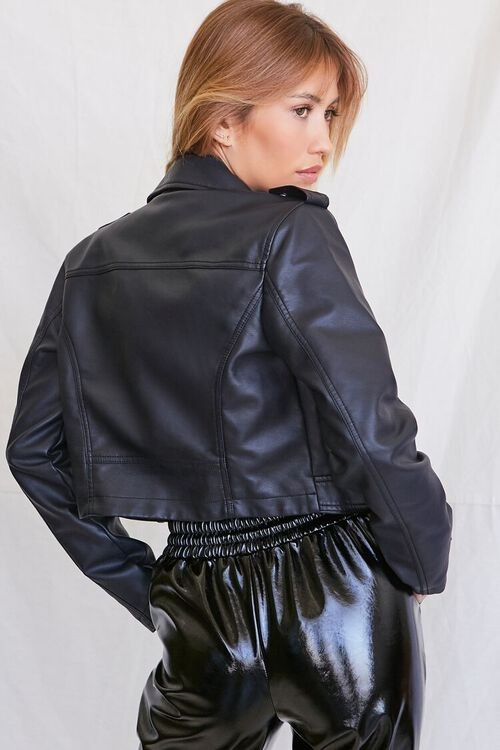 Faux Leather Moto Jacket | Forever 21 (US)