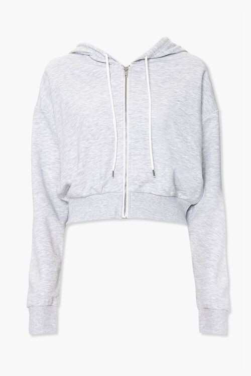 French Terry Zip-Up Hoodie | Forever 21 (US)