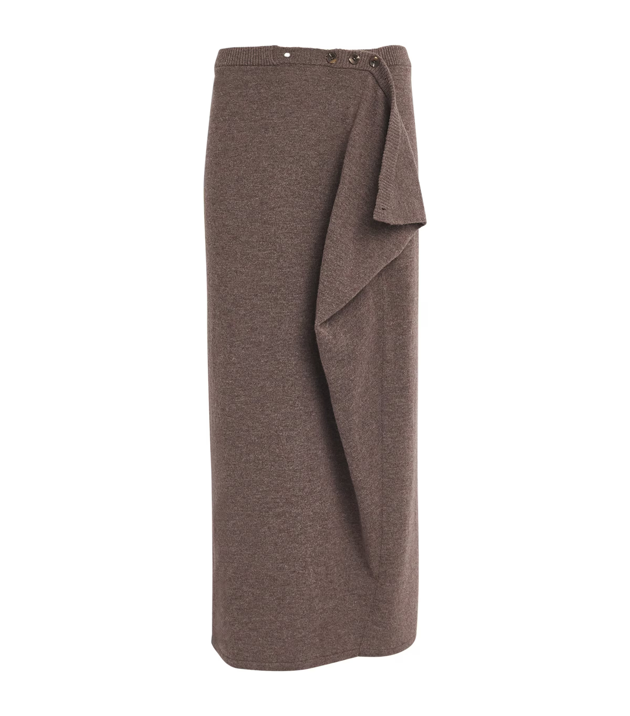 Christopher Esber Wool-Cashmere Fasten Maxi Skirt | Harrods