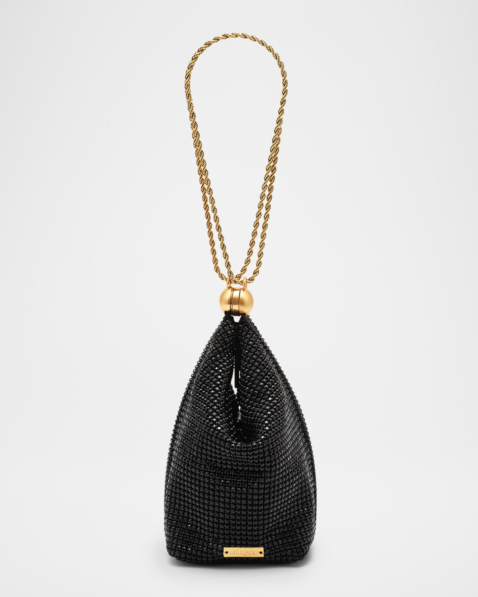 Cult Gaia Rue Rhinestone Wristlet Bag | Neiman Marcus