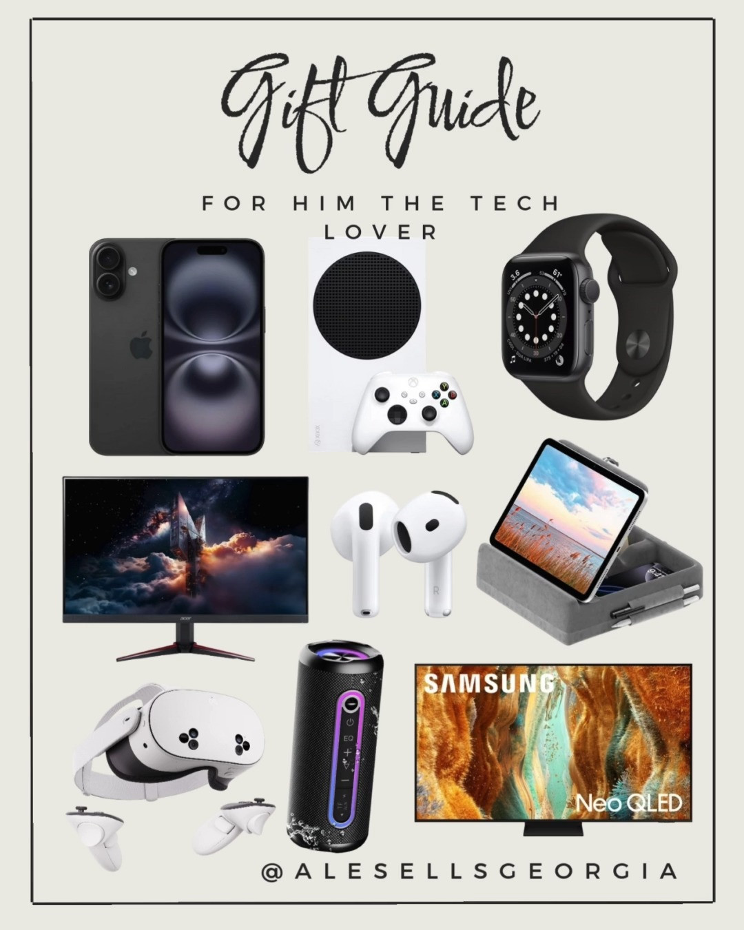 The ultimate roundup of must-have gadgets for the tech-loving man in your life. From gaming to entertainment, we've got the hottest electronics! #giftguideforhim #techlover #bestgadgets 

 #LTKGiftGuide #LTKHoliday #LTKSaleAlert