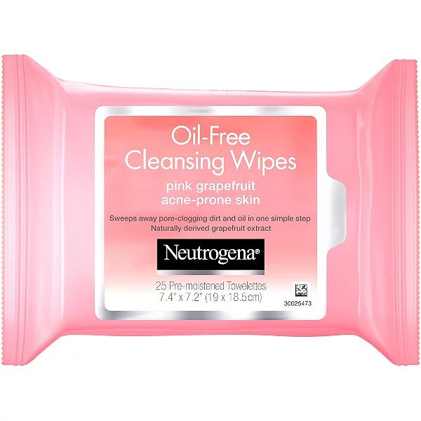 Neutrogena Pink Grapefruit Oil-Free Cleansing Wipes | Ulta Beauty | Ulta