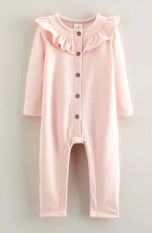 Ruffle Fleece Romper | Nordstrom