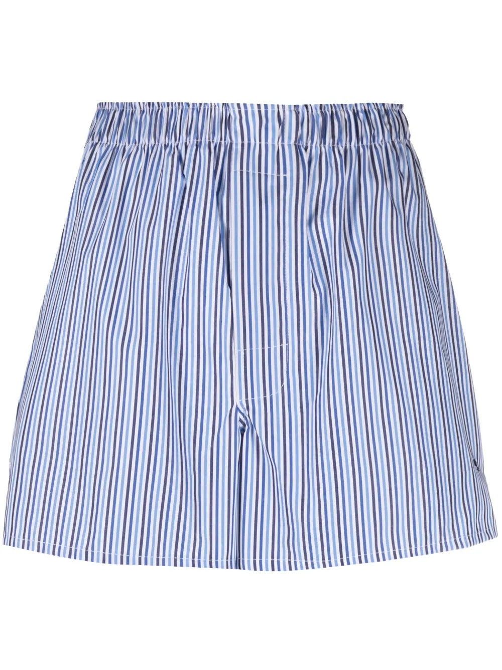 short rayé à logo brodé | Farfetch Global