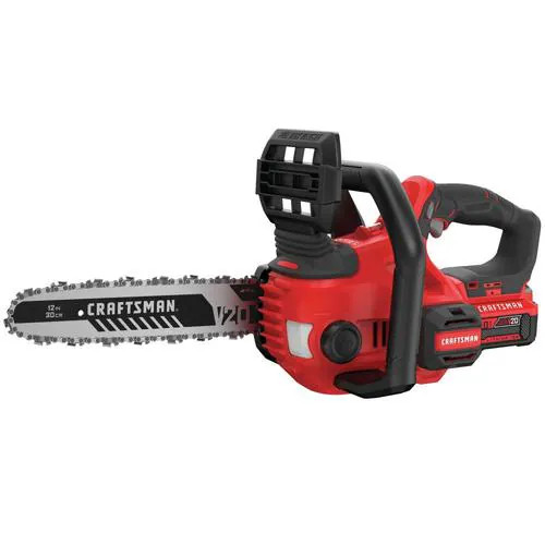 CRAFTSMAN V20 20-Volt Max Lithium Ion 12-in Cordless Electric Chainsaw (1-Battery Included) | Lowe's