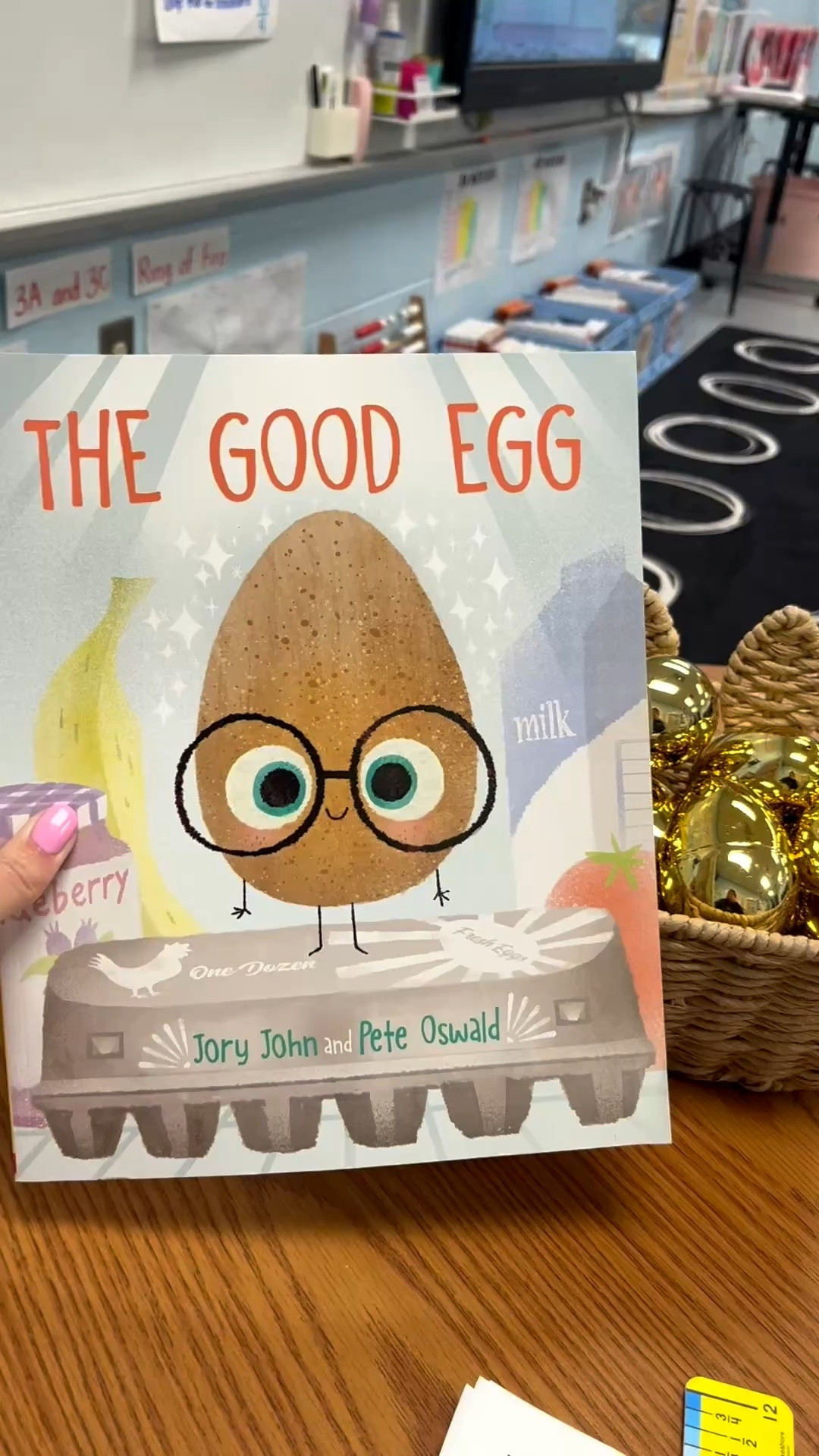 New spring classroom behavior incentive idea! Read the Good Egg and have students work towards earning the golden egg for showing their best behavior. Easter classroom  

#LTKSeasonal #LTKKids #LTKmomlife