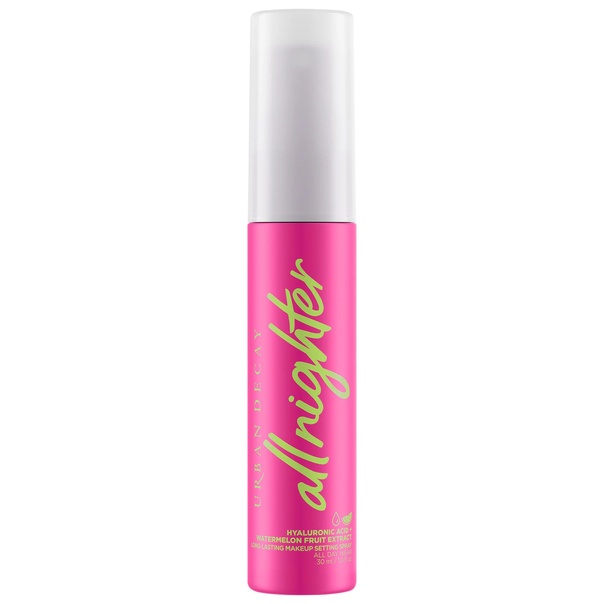Urban Decay Mini All Nighter Hydrating Hyaluronic Acid Dewy Setting Spray 1 oz / 30 ml | Sephora (CA)