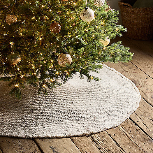 Shimmer Knit Tree Skirt | Terrain