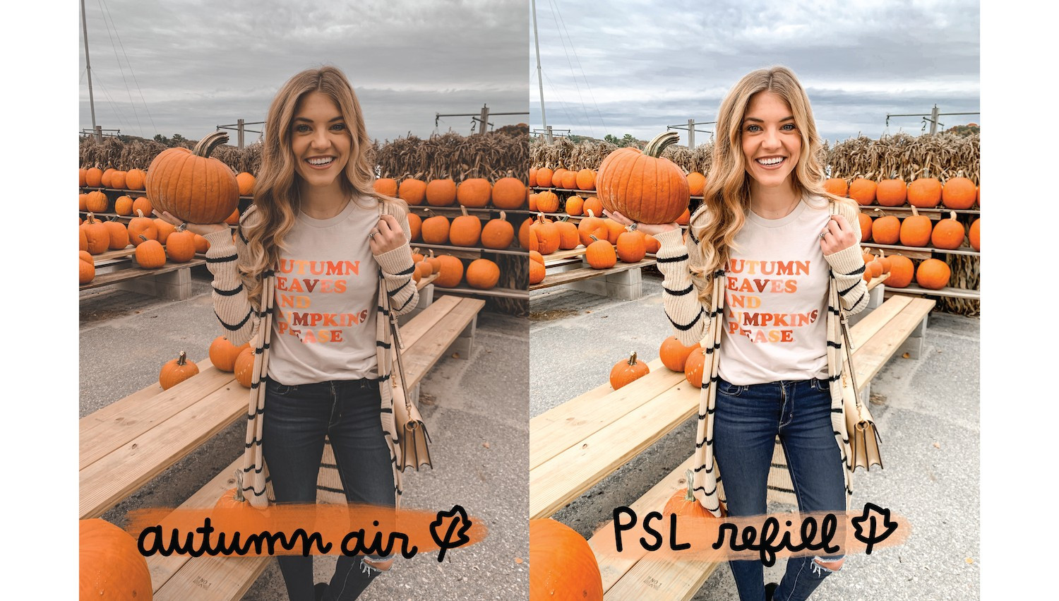 Fall Lightroom Presets for Photos | Callie Danielle