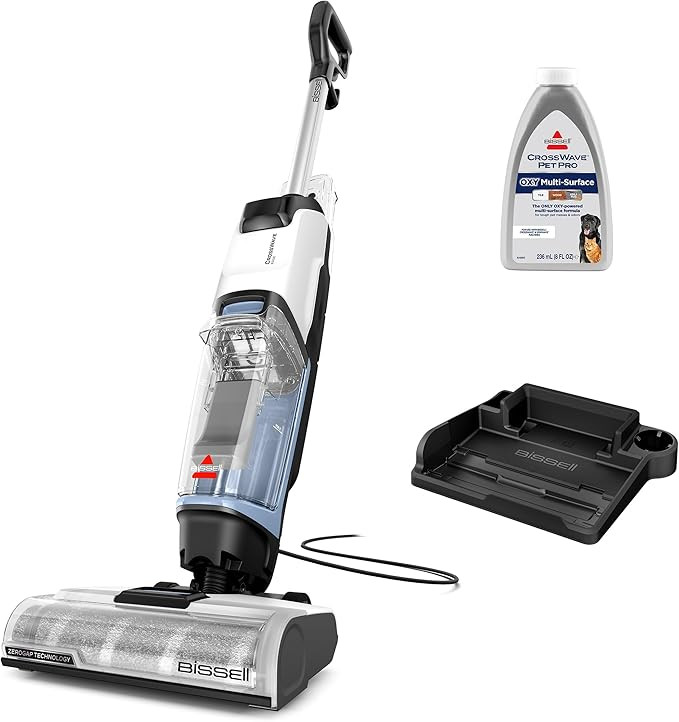Bissell CrossWave Edge Floor Cleaner, Wet Dry Vacuum Mop with Zero-Gap Edge Technology & Powerful... | Amazon (US)