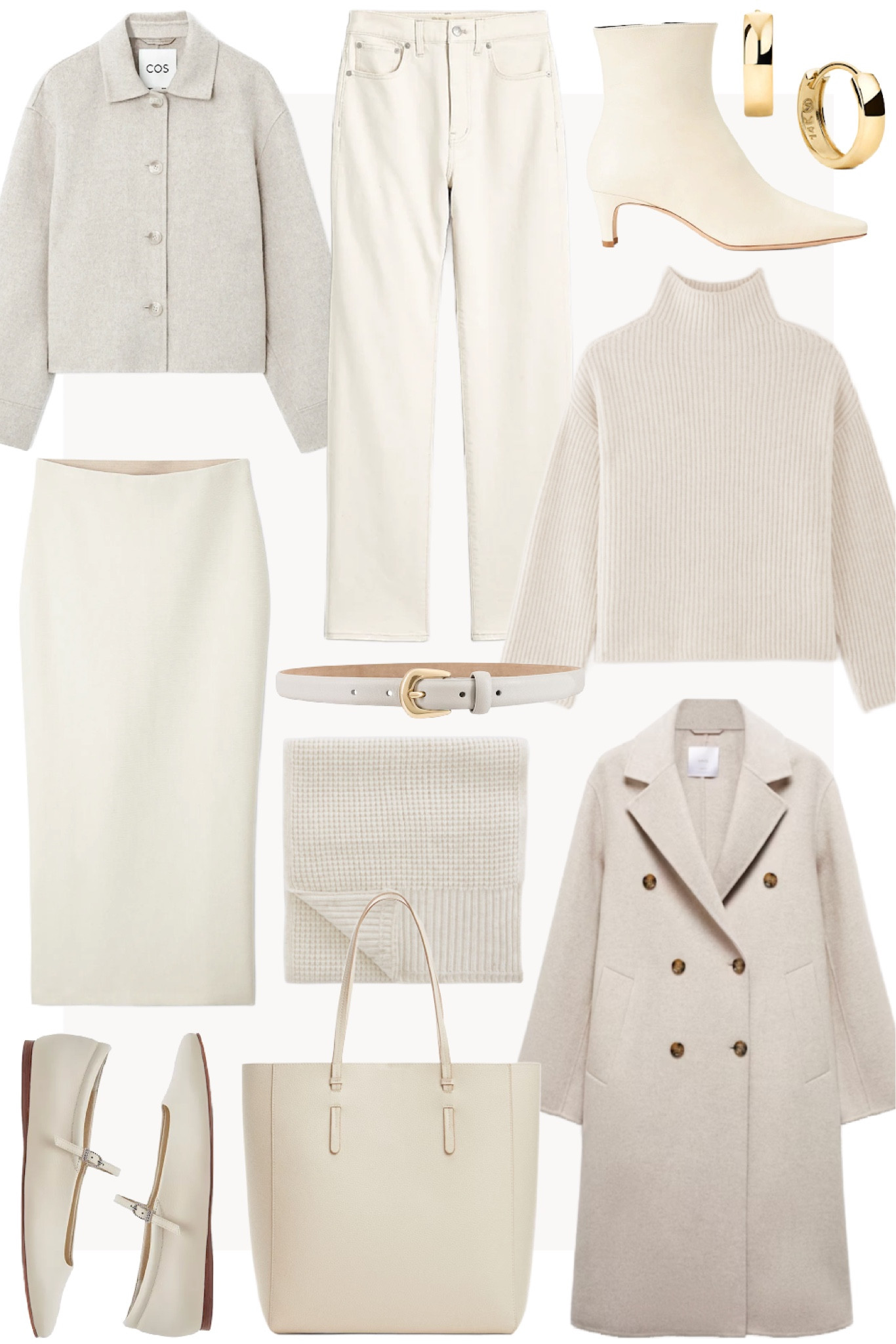 Winter whites on a budget ❄️

white coat, white jeans, white skirt, white scarf, white tote, white booties, winter white outfit

#LTKSeasonal #LTKfindsunder100 #LTKfindsunder50