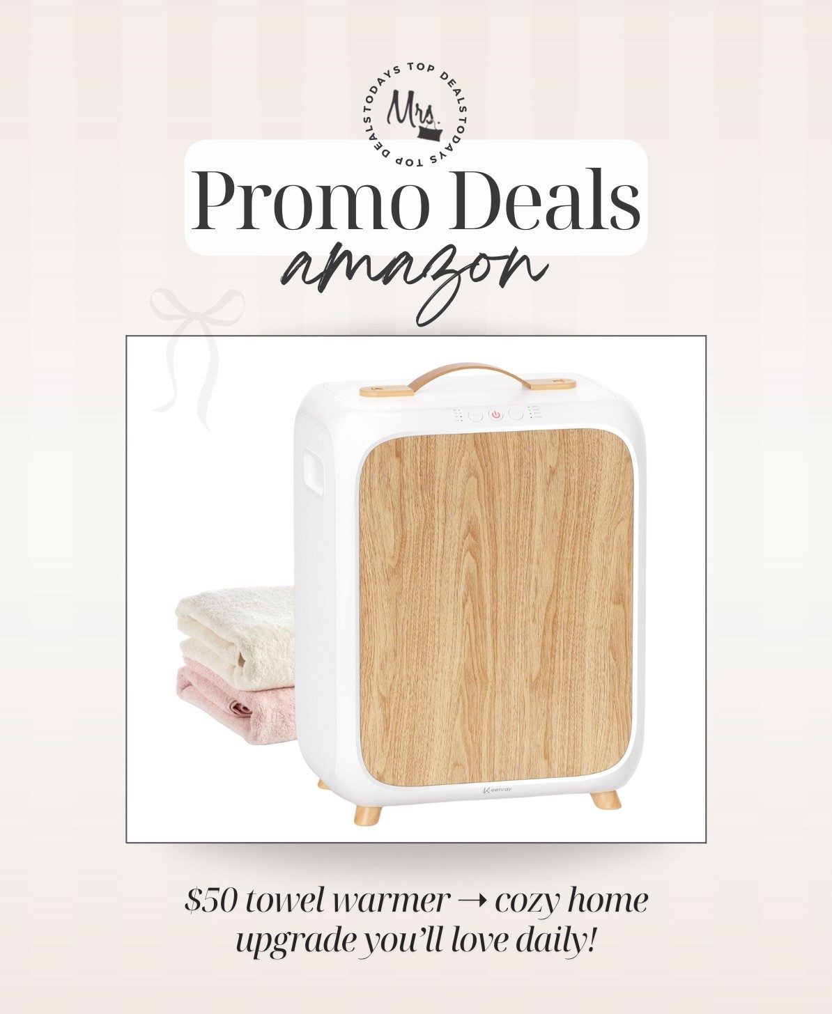 $50 towel warmer ➝ cozy home upgrade you’ll love daily

#LTKSaleAlert #LTKHome #LTKOver40