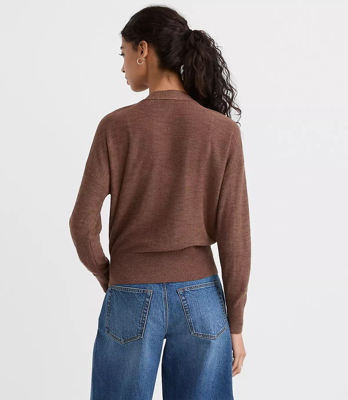 Modern V-Neck Cardigan | LOFT
