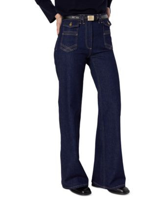 Gerard Darel Anna High Rise Flare Jeans | Bloomingdale's Women | Bloomingdale's (AU)
