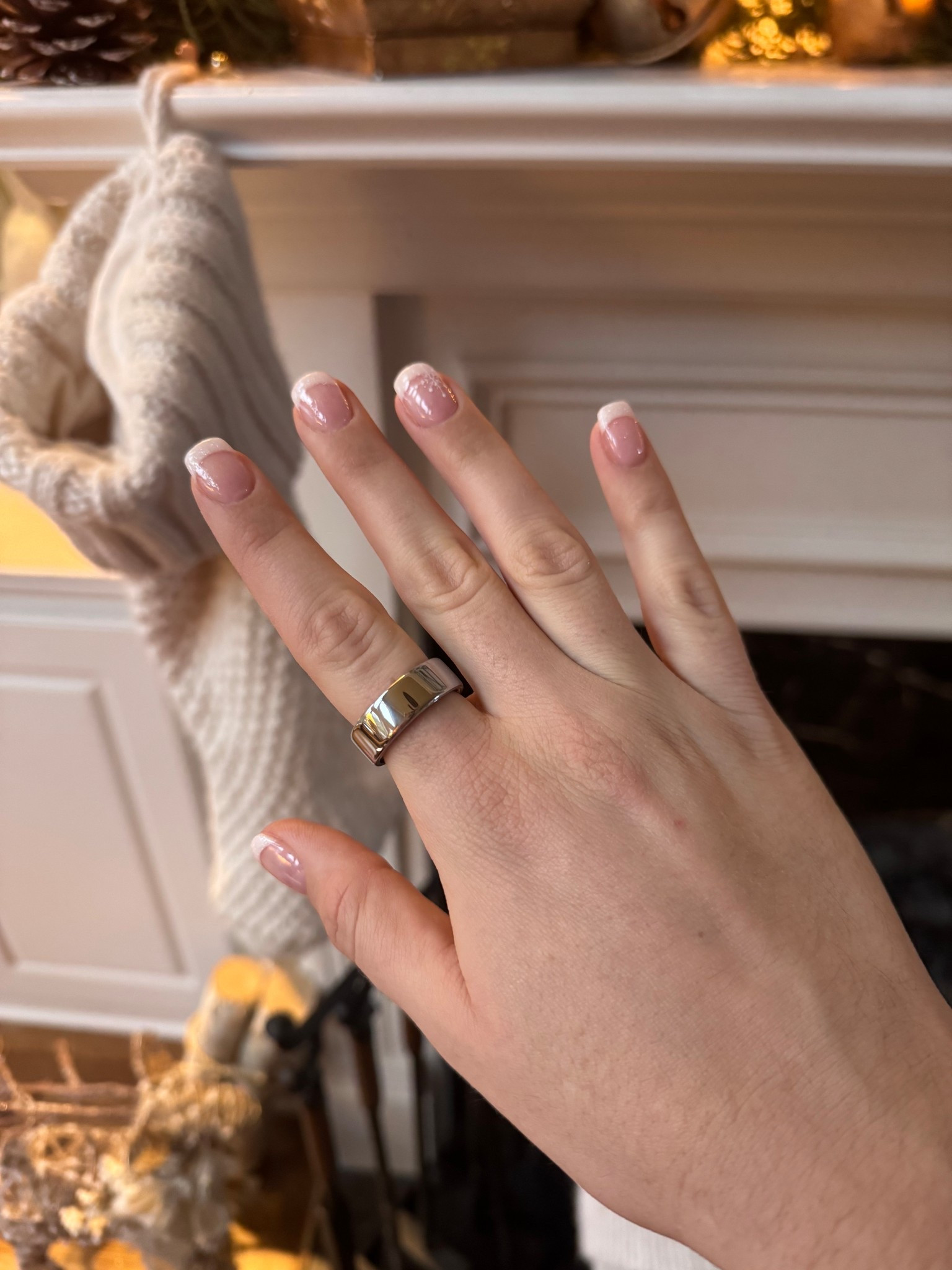 Joining the Oura ring club💍 wearing a size 9 silver on my index finger! I tried the 8, and it fit best on my ring finger (but apparently index finger is best!) 

#LTKActive #LTKGiftGuide #LTKHoliday