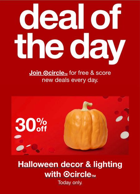 Halloween Decor 30% off. Today only! 

#LTKSeasonal #LTKHalloween #LTKHolidaySale