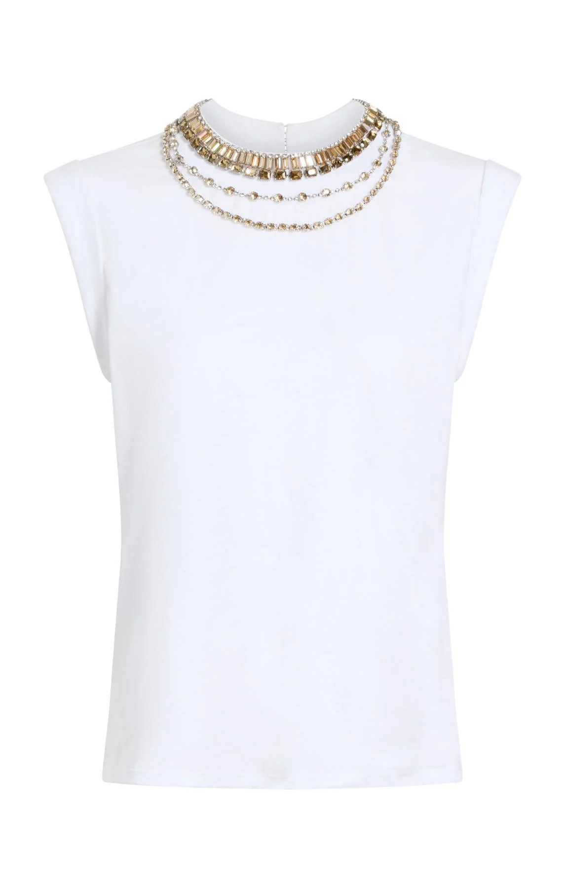 Layered Necklace Bella Tee | Cinq à Sept