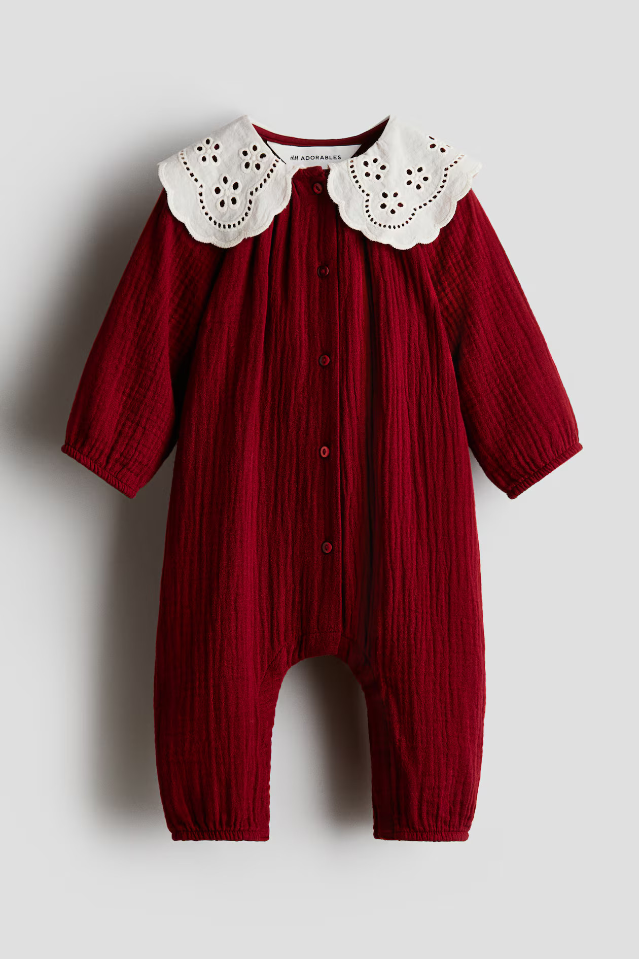 Cotton Muslin Romper Suit | H&M (US + CA)