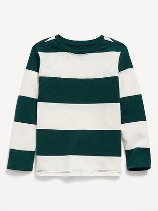 Unisex Long-Sleeve Striped T-Shirt for Toddler | Old Navy (US)