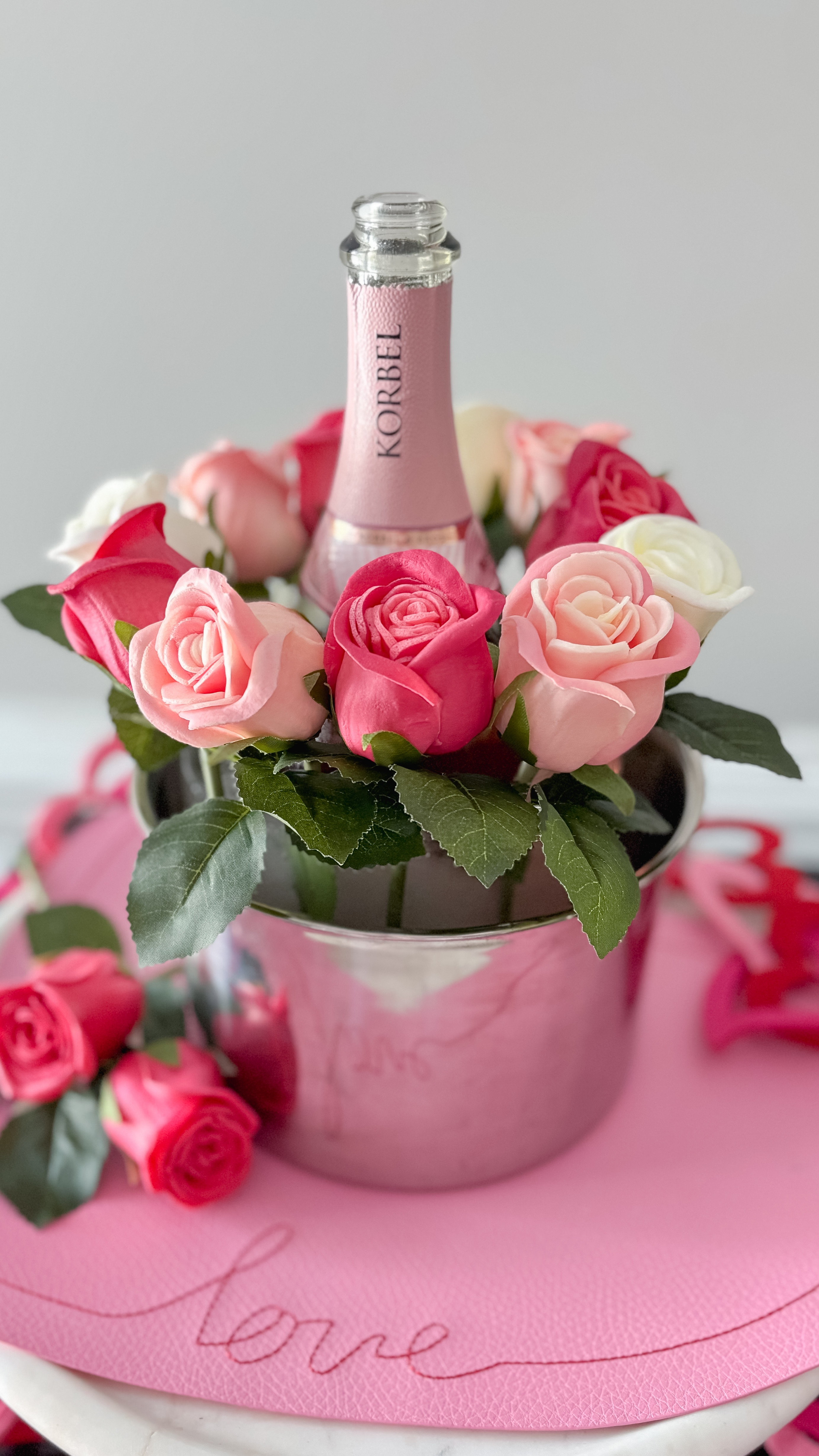 🌹 Rose Drink Bucket 🌹
This drink bucket is so much fun to decorate for all kinds of seasonal, holiday, & any type of party! These fake roses were perfect to create a romantic vibe perfect for Valentine’s Day or a Galentine get-together! 💕



#LTKSeasonal #LTKHome #LTKValentine