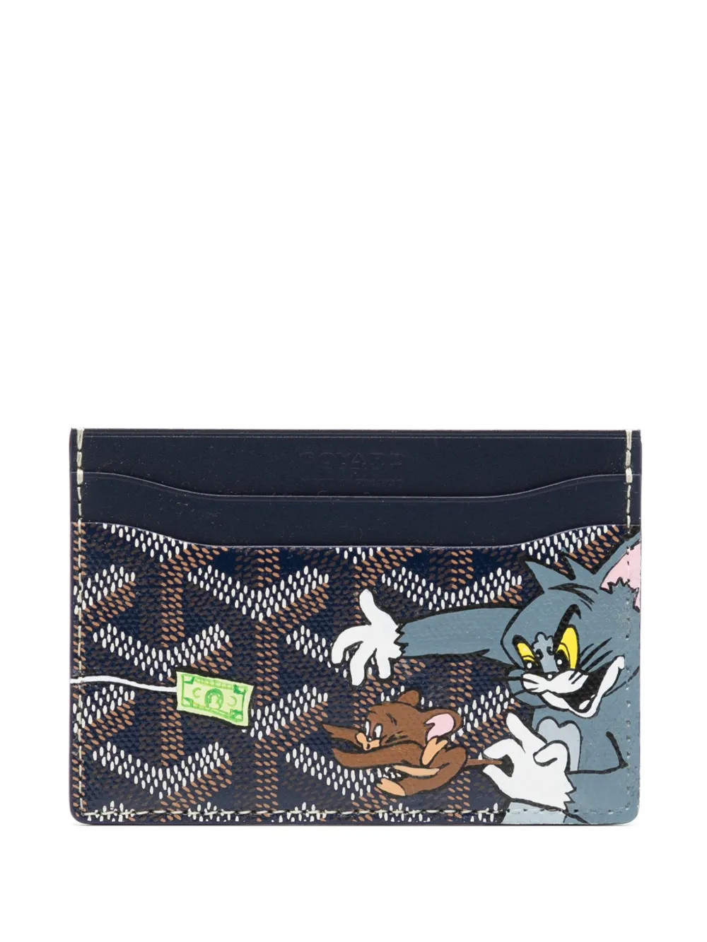 Goyard Pre-Owned pre-owned Tom and Jerry-print Saint Sulpice card holder - Multicolour | Farfetch Global