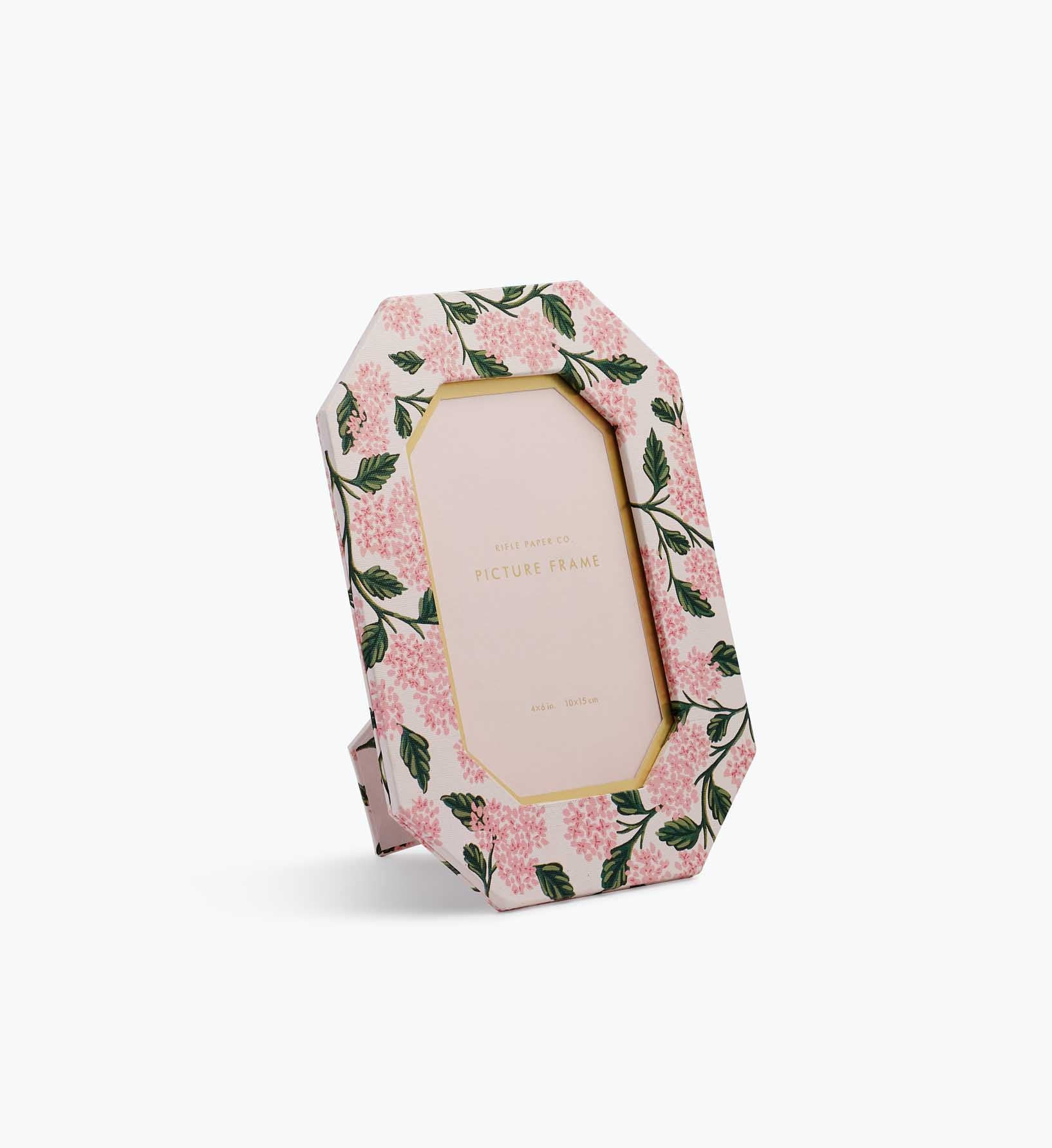 Paper Wrapped Picture Frame - Pink Hydrangea | Rifle Paper Co.