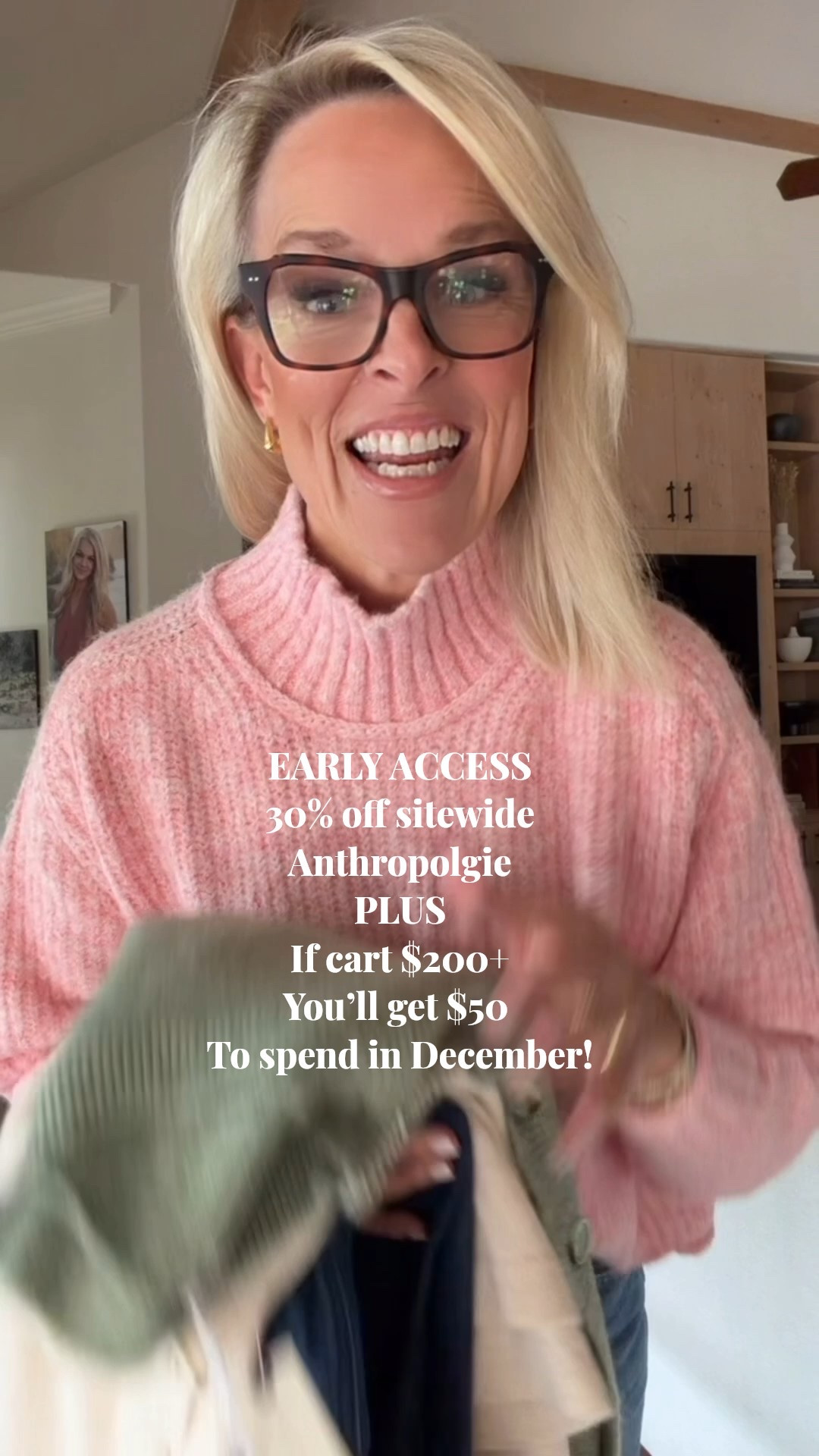 It’s HERE! 🎉🎉
Early access to Anthropologie 
30% off sale!!! 

Use my early access 
•• code CINDY30 for 30% off at Anthropologie + Spend $200 Now, Get $50 Later for Holiday Gifting, 12/11 - 12/25 

So many new arrivals I’m loving here. But you can also shop my collection titled Anthropologie for lots of current great finds and the different ways I’ve styled them 

All sizing here is true to size except blue pull on denim – I size down one in those two XS

Anthropologie 

#LTKOver40 #LTKCyberWeek #LTKGiftGuide