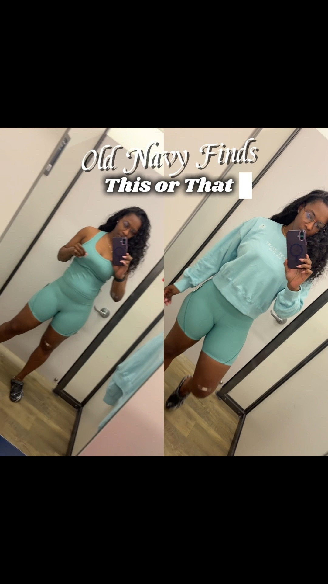 This or that active wear edition: simple or layers ??? Which one you picking ? 

#oldnavy #activewear #oldnavystyle #thisorthat #styleoftheday #bikershorts #ootd #grwm

#LTKActive #LTKPlusSize #LTKSaleAlert