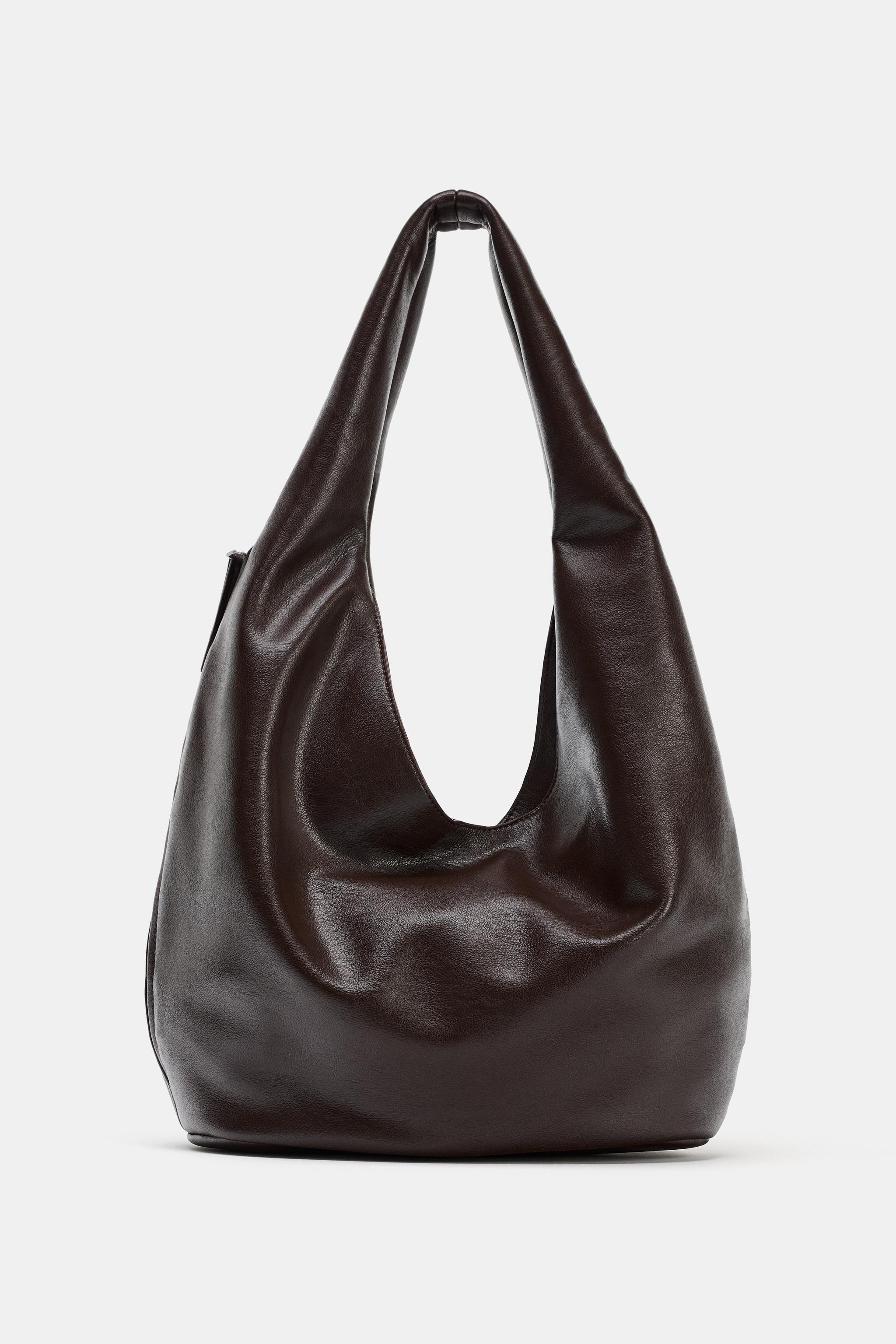 LARGE BUCKET BAG WITH SIDE ZIPPER | Zara US
