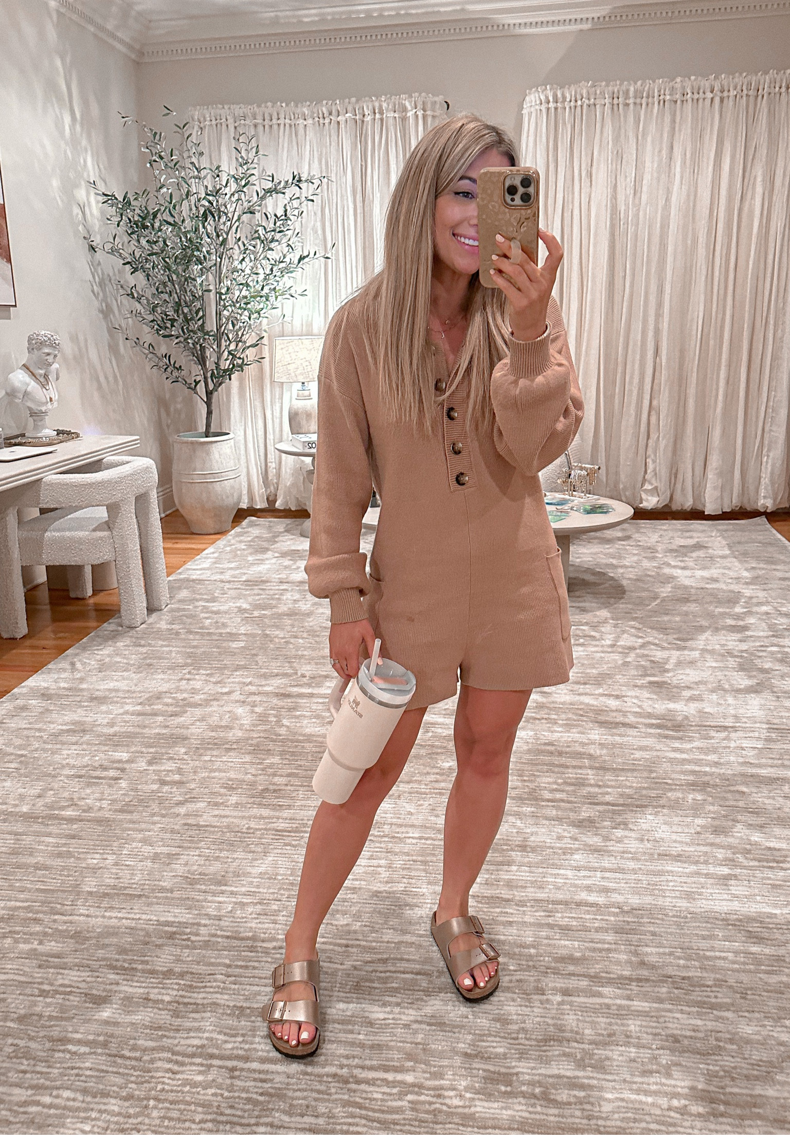 Amazon romper size small
Rose gold Birkenstock size 37
40oz rose quartz Stanley 

#amazon #stanley #tumbler #laurabeverlin

#LTKsalealert #LTKunder50 #LTKshoecrush