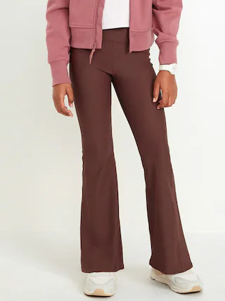 High-Waisted PowerSoft Super Flare Leggings for Girls | Old Navy (US)