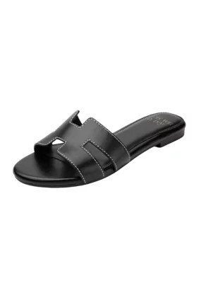 Crown & Ivy™ Women's Raven H Band Wide Width Sandals | Belk