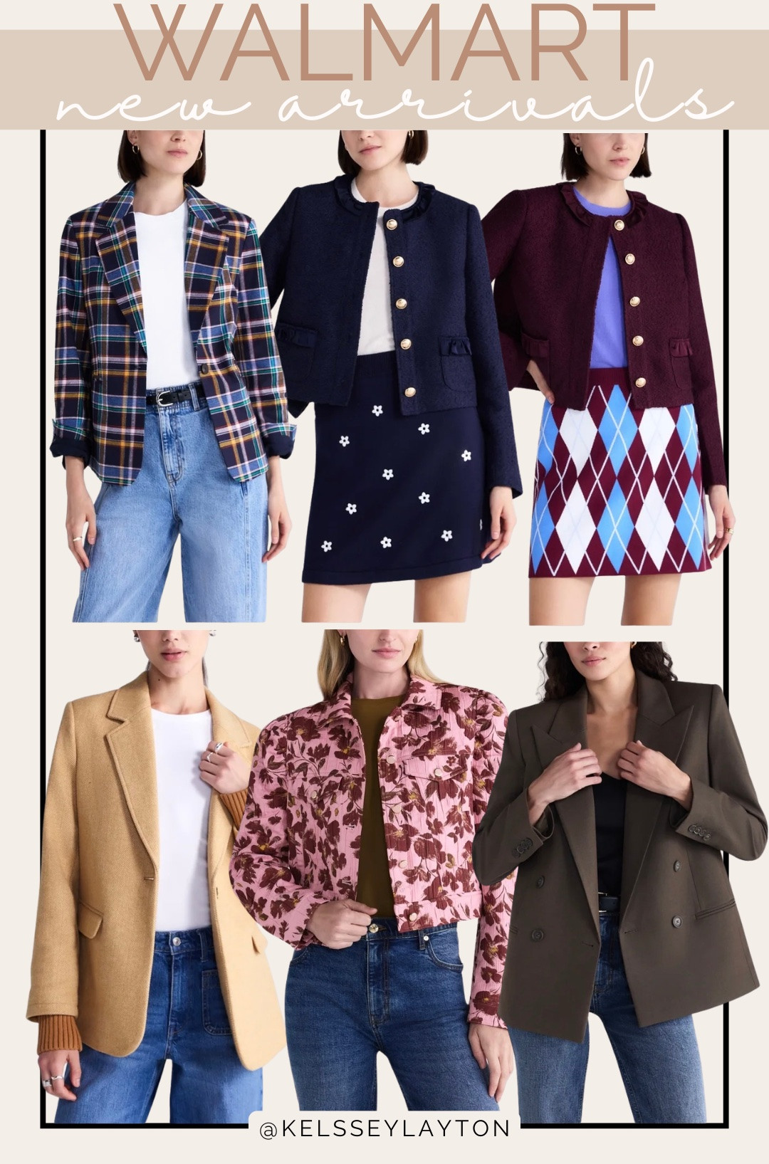 Walmart new arrival, blazers and jackets

#LTKootd