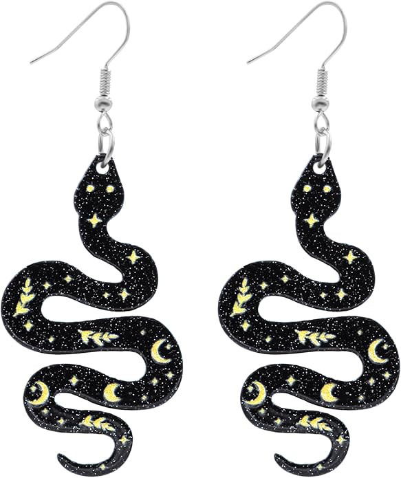 oGoDeal Snake Earrings for Women, Reputation Earrings, Rep Era, Taylor Snake Earrings, Swiftie Ea... | Amazon (US)