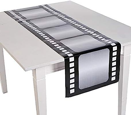 Movie Night Table Runner - Film Party Supplies and Decor | Amazon (US)