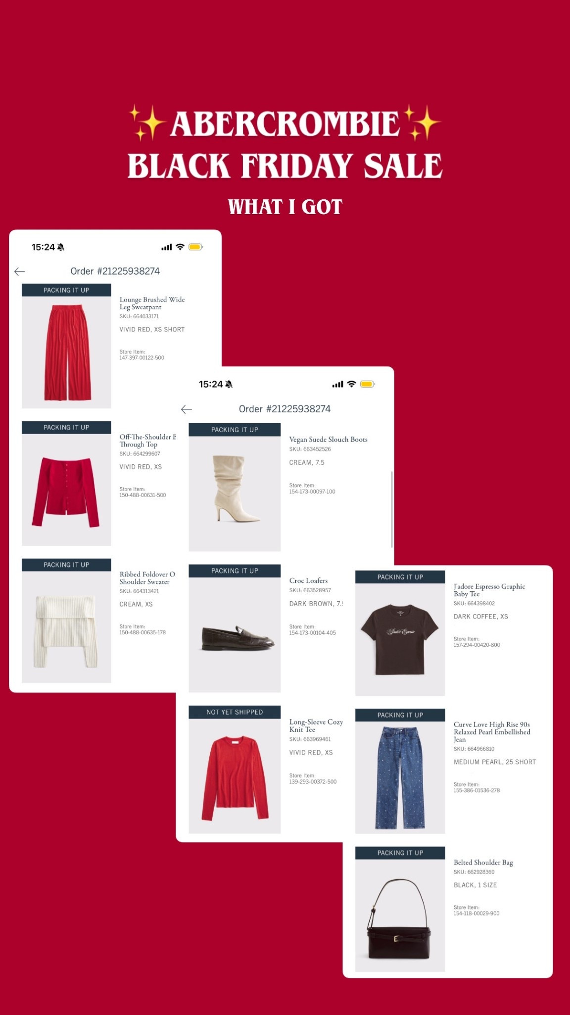 Black Friday | Abercrombie 

#LTKHoliday #LTKPetite #LTKSeasonal