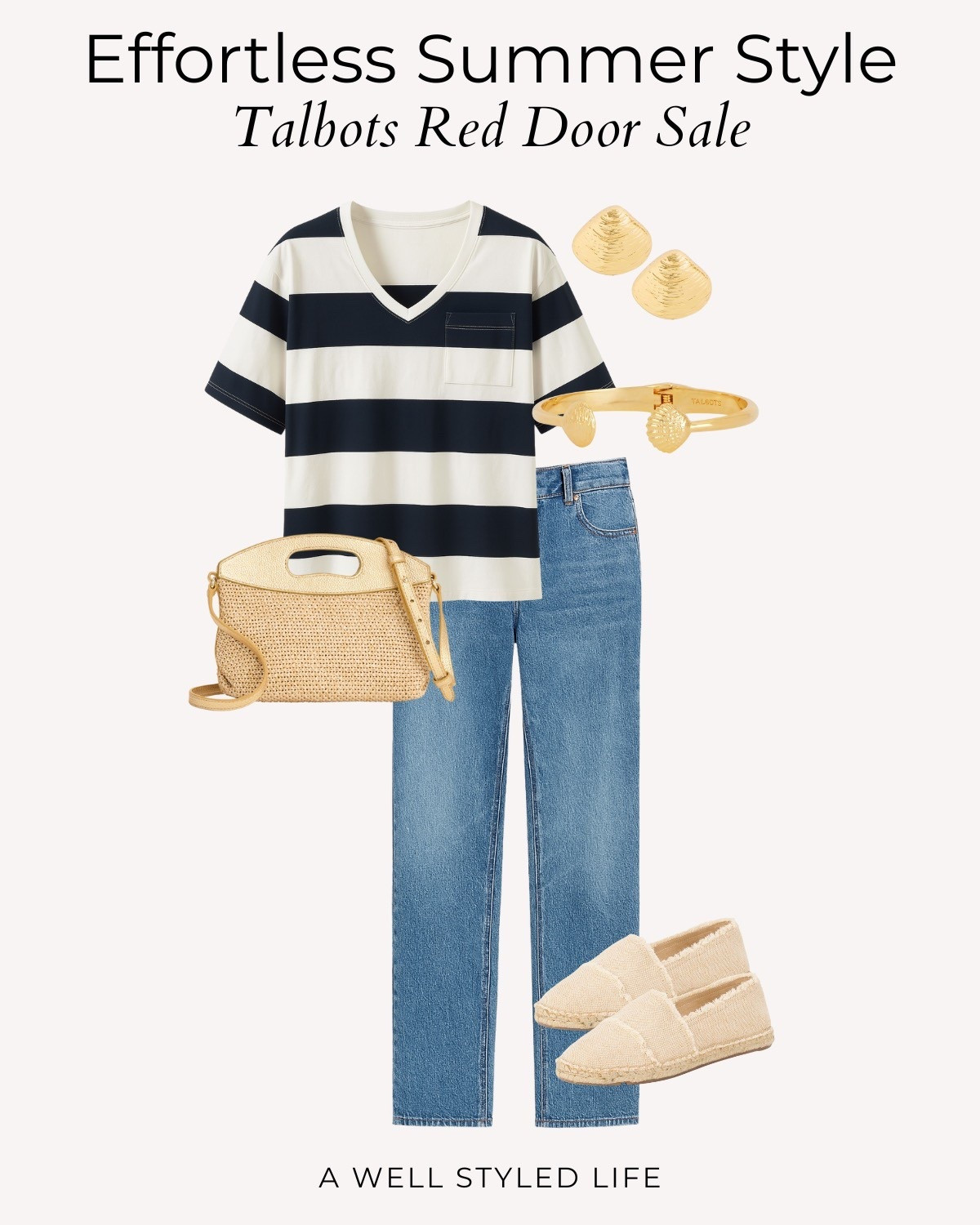 I found these timeless pieces at the Talbots Red Door Sale, and they’re perfect for warm-weather days that still feel polished. Think nautical stripes, classic denim, and easy accessories you can wear on repeat. Everything is on sale right now!

#LTKSaleAlert #LTKStyleTip #LTKOver40