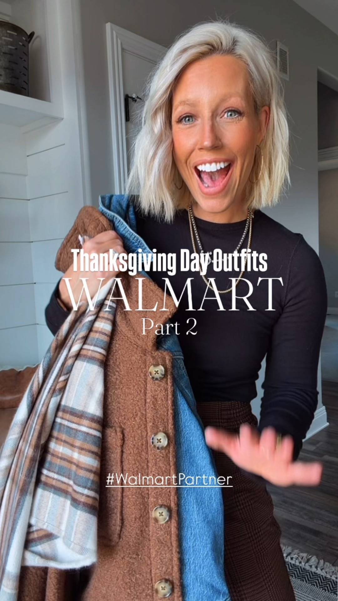 Here’e roundup of @WalmartStyle outfit ideas for Thanksgiving Day!!!! #WalmartPartner There are so many cute styles to choose from!!! #WalmartStyle has you covered this holiday season!!!
⬇️⬇️⬇️
Faux leather pants medium
Black jeans size 4
Pull-on trouser pants small
Long sleeve black top small
Brown shacket small
Denim jacket medium (would prefer small)
Flannel shawl small

#LTKFindsUnder50 #LTKSeasonal #LTKStyleTip