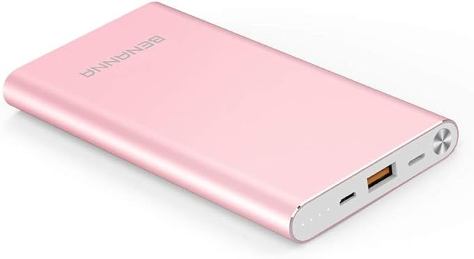 Portable Charger 10000mAh Power Bank External Battery Backup Pack BENANNA Slim Compatible iPhone ... | Amazon (US)