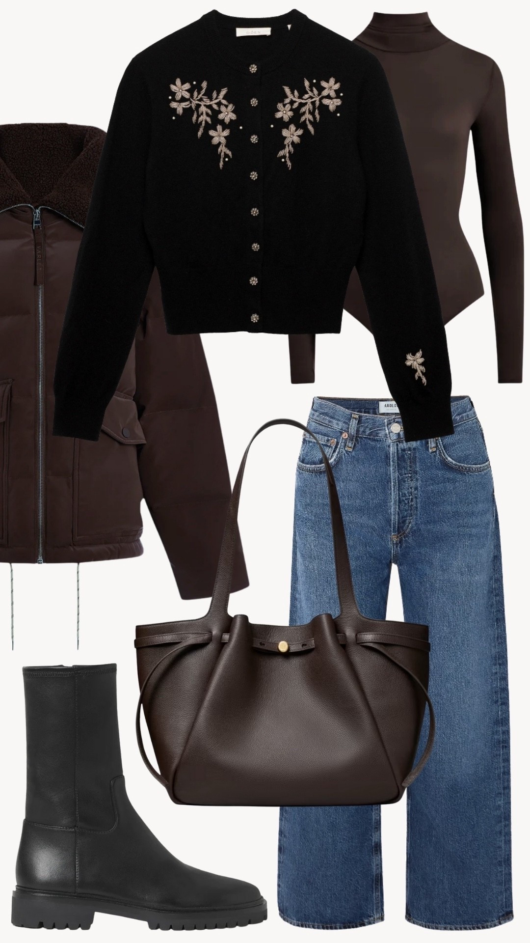 November Lookbook 🤎 Elevated cozy casual for errands, holiday shopping, or drop off

casual fall outfit, puffer coat, holiday style, November outfit inspo, casual jeans, fall drop off outfit, holiday sweater, Chelsea boots, lug sole boots 

#LTKSeasonal #LTKHoliday