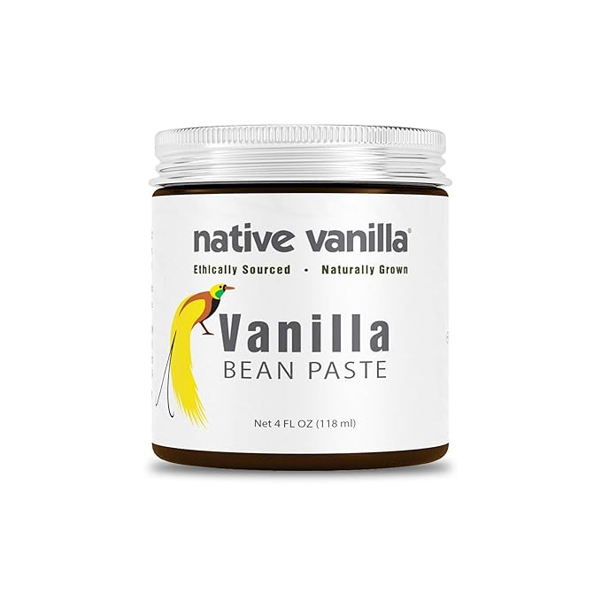 Vanilla Bean Paste - Native Vanilla - All Natural Pure Vanilla Bean Paste - Made with Organic Aga... | Amazon (US)