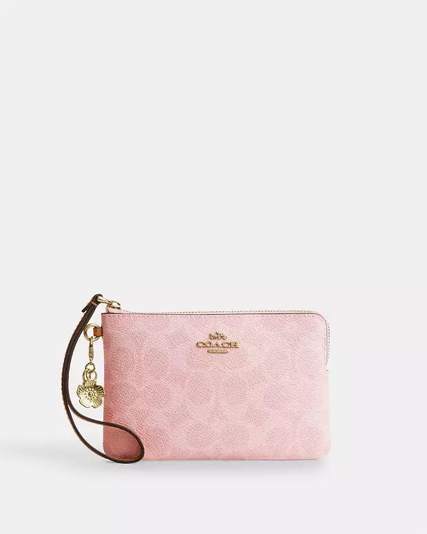 Corner Zip Wristlet | Coach Outlet US