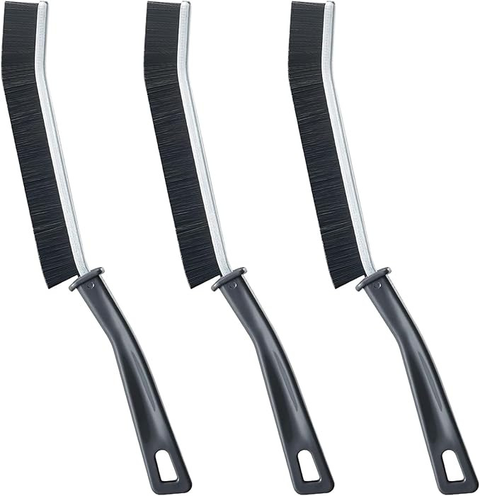 Crevice Cleaning Brush, Hard Bristle Small Cleaning Brushes, Grout Cleaner Brush, Toilet Brush, S... | Amazon (US)