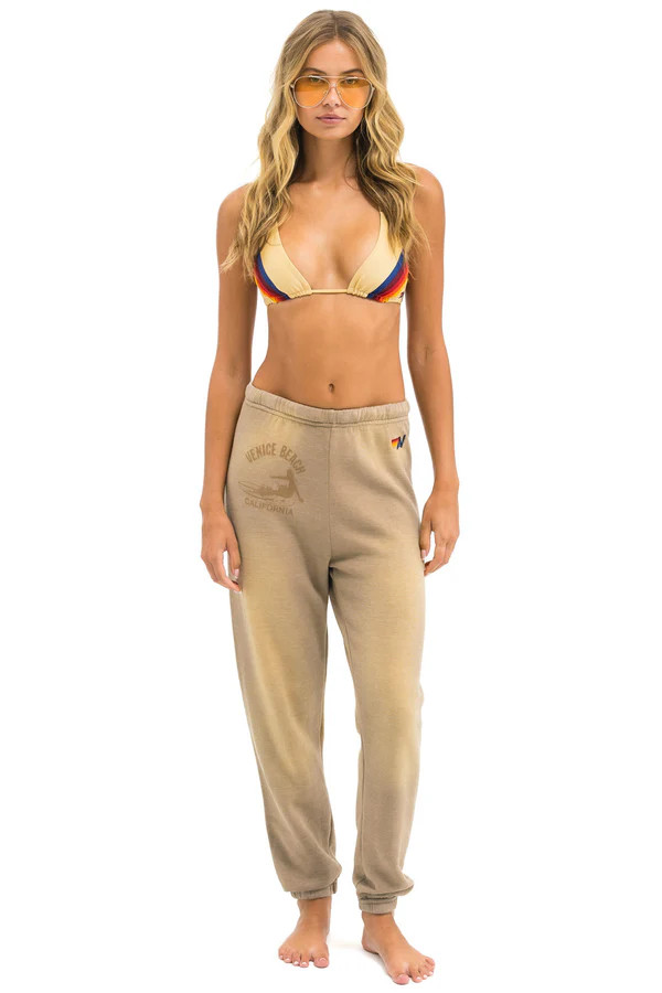 VENICE SURFER SWEATPANTS - FADED TAN | Aviator Nation